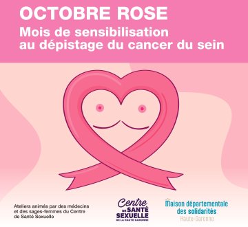 Mois de sensibilisation au dépistage du cancer du sein