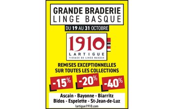 Grande Braderie du Linge Basque