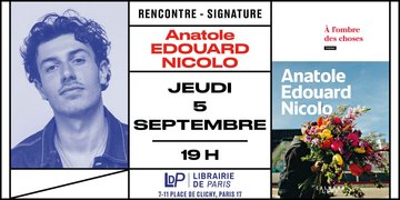 Anatole Edouard Nicolo présente son premier roman