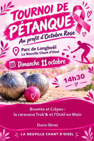 Tournoi de pétanque