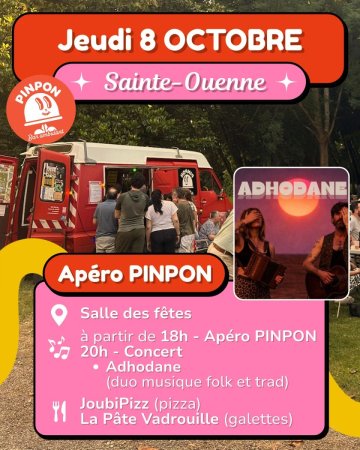 Adhodane avec PINPON - Bar ambulant à Sainte-Ouenne