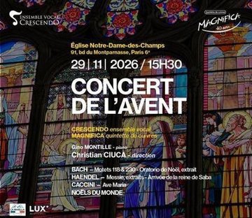 Concert de l'Avent : Bach / Haendel / Noëls