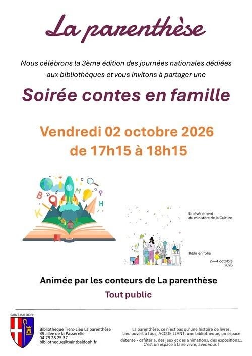 Soirée contes en famille