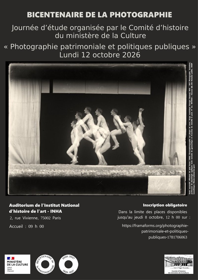 Photographie patrimoniale et politiques publiques