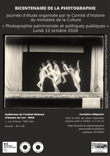 Photographie patrimoniale et politiques publiques