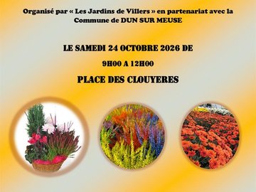 Marché aux fleurs d'automne