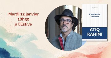 Rendez-vous littéraire avec Atiq Rahimi - Les Passagers du livre