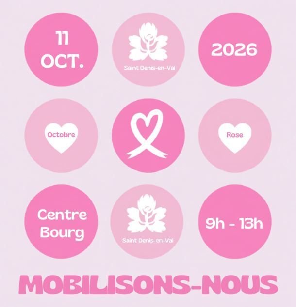 Octobre Rose à Saint-Denis-en-Val