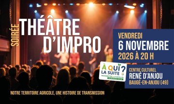 Soirée Théâtre d'improvisation "À qui la suite ?"