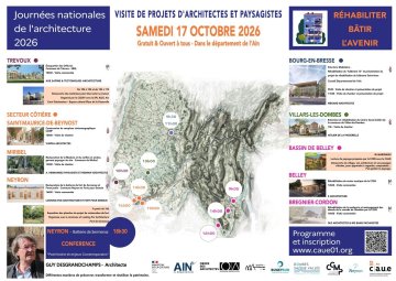 Visite de Projets d'Architectes et paysagistes