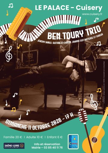 Concert Ben Toury Trio