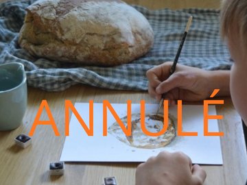 ANNULÉ - Atelier aquarelle enfants : Du blé au pain – imagier du boulanger