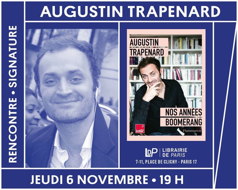 Augustin Trapenard présente « Nos années Boomerang »