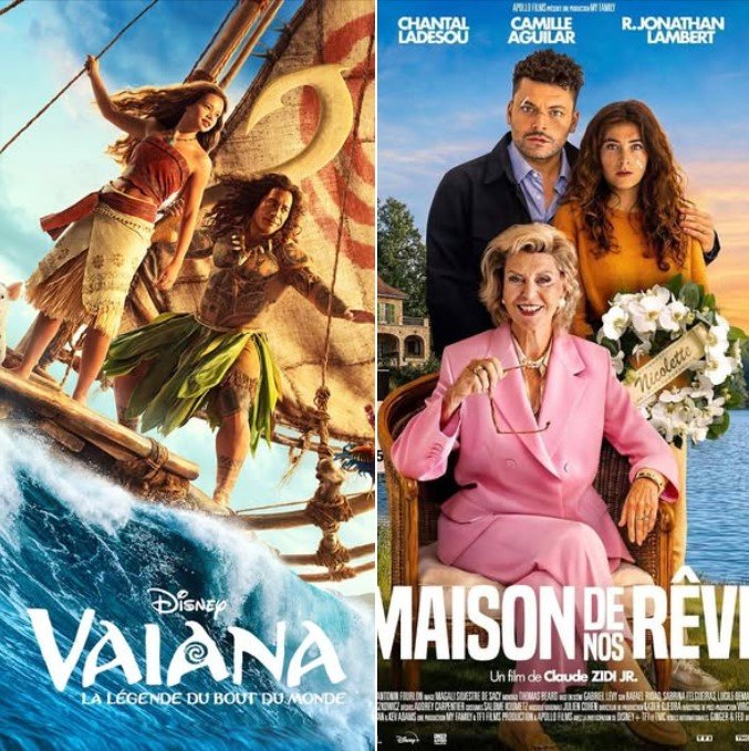 Cinéma Sittelle : "Vaiana" et "la maison de nos rêves"
