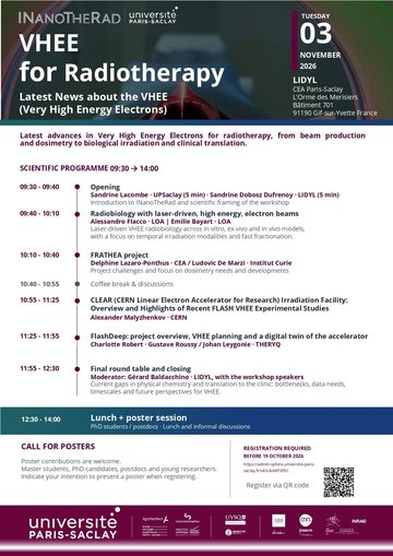 VHEE for Radiotherapy - Latest News about Very High Energy Electrons