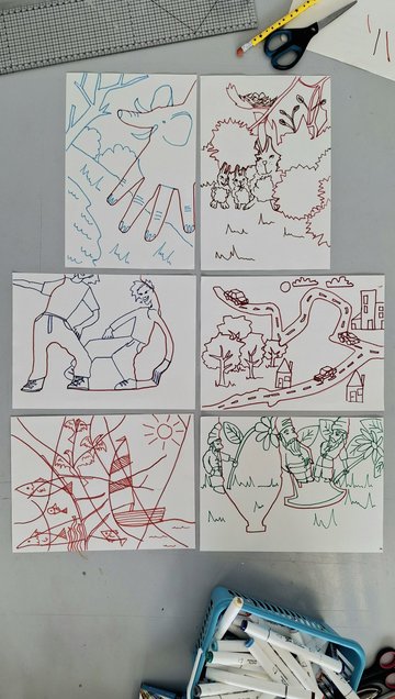 Atelier "Dessiner les ombres" par Joel Janse van Vuuren à Bonus