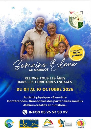 LA SEMAINE BLEUE AU MARIGOT : "RELIONS TOUS LES ÂGES DANS LES TERRITOIRES ENGAGÉS"
