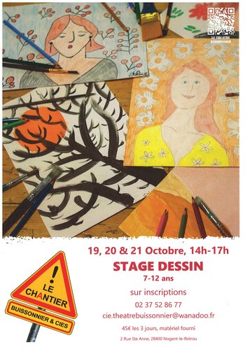 Stage de dessin 7-12 ans au ChAntier