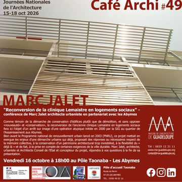 Cafe Archi #49 : MARC JALET