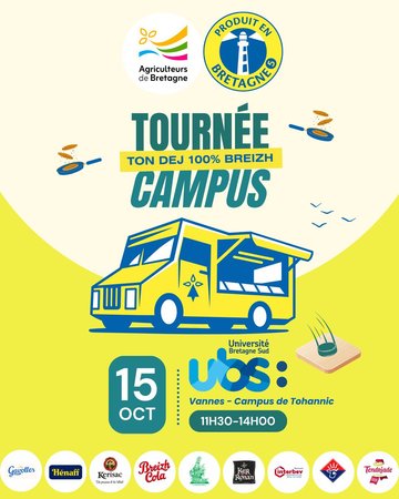 Tournée des campus 2026 : à la rencontre des étudiants bretons !