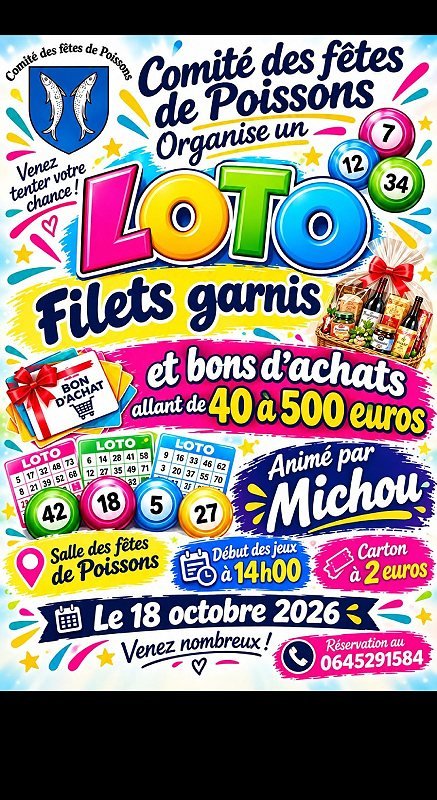 Grand loto de Poissons