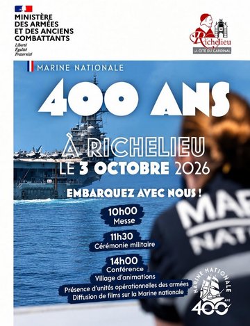 400ème anniversaire de la création de la Marine Nationale
