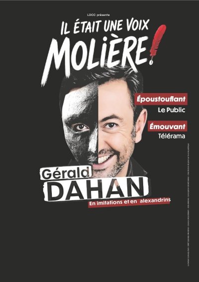Gérald Dahan dans Il était une voix... Molière !