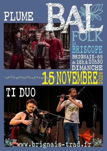 Grand bal folk à Brignais au Briscope