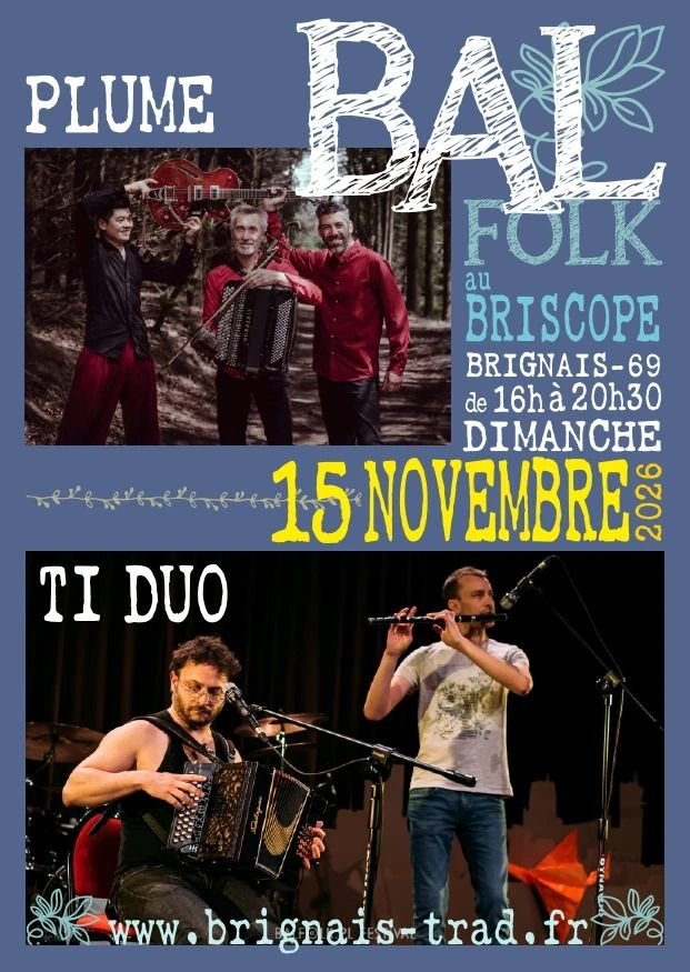 Grand bal folk à Brignais au Briscope