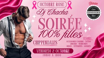 💗🎀SOIRÉE 100% FILLES x OCTOBRE ROSE LA CERVOISERIE DINAN🎀💗