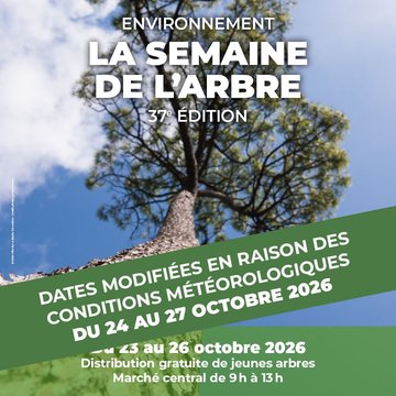 Semaine de l'arbre 2026 - 37e édition