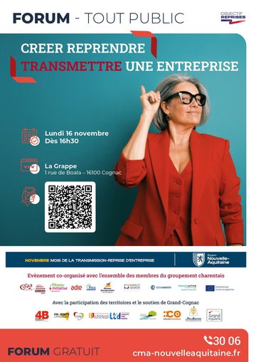 Les rencontres de la Création Reprise Transmission d'entreprise