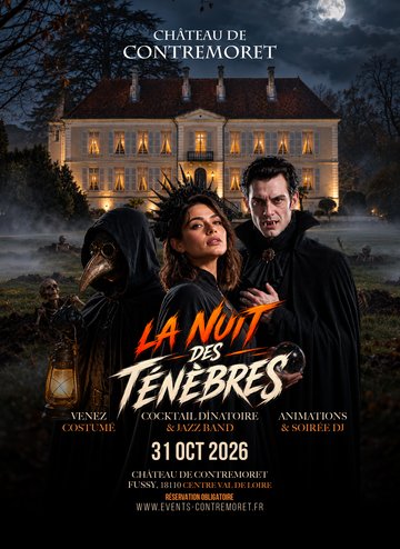 La Nuit des Ténèbres — Une soirée d’Halloween immersive au Château de Contremoret