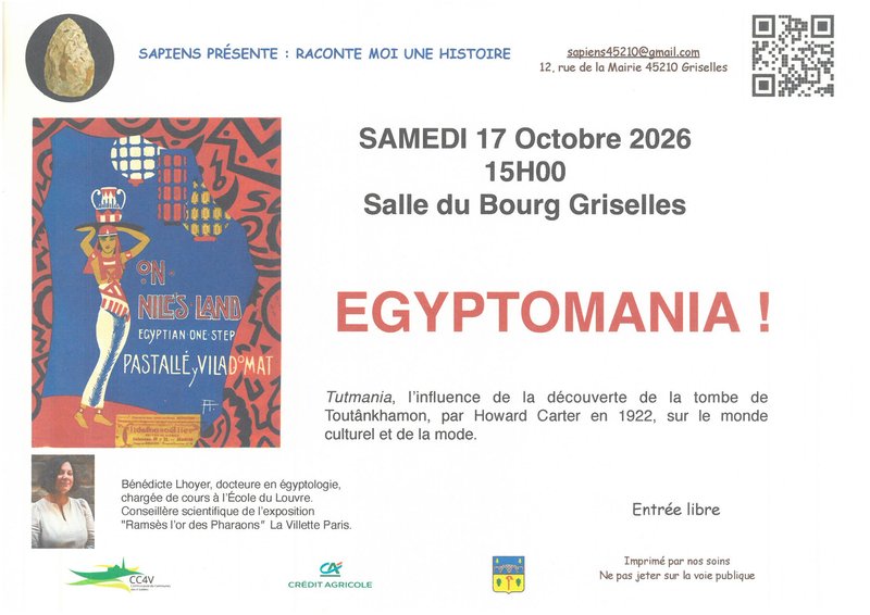 Conférence "Egyptomania !"