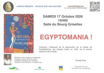 Conférence "Egyptomania !"