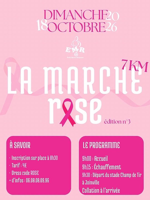 Marche rose