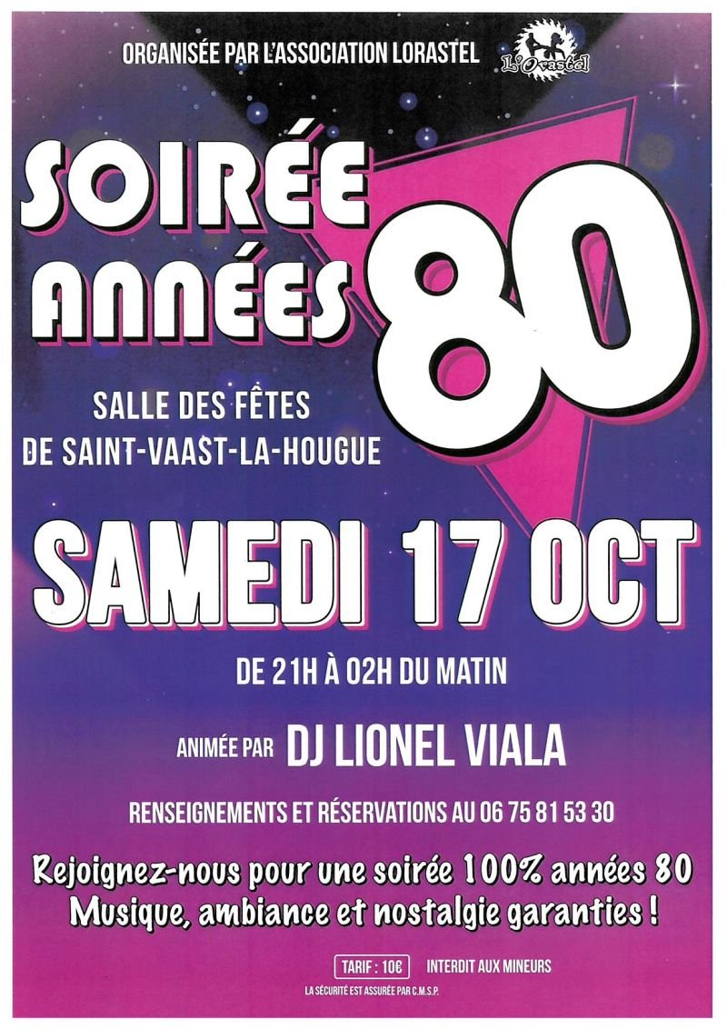 Soirée années 80
