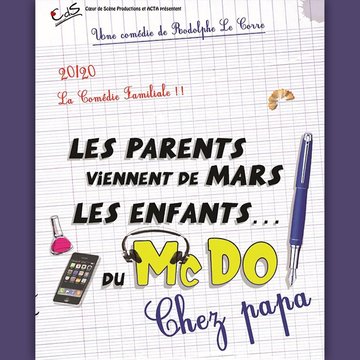 Les parents viennent de Mars, les enfants du McDo – Chez papa