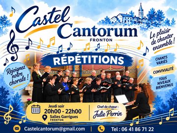Activités de la chorale Castel Cantorum