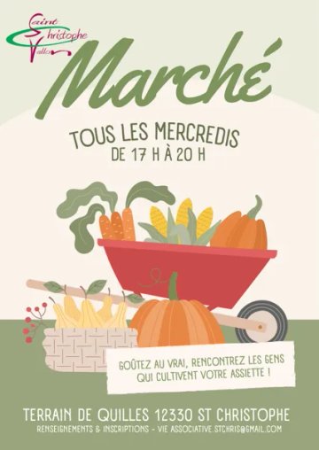 Marchés hebdomadaire - St-Christophe