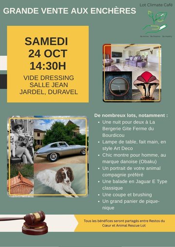 Vide-dressing caritatif à Duravel