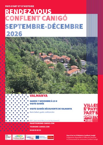 RENDEZ-VOUS DU PAYS D'ART ET D'HISTOIRE VISITE GUIDÉE - DÉCOUVERTE DE VALMANYA