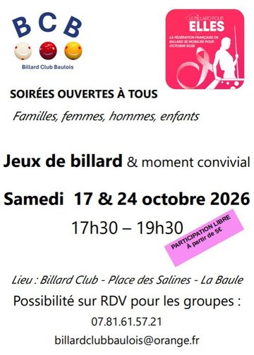 Soirée jeux billard et moment de convivialité