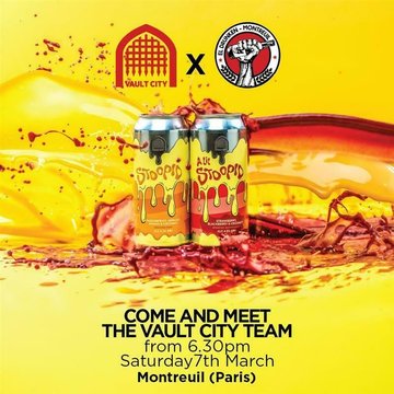 VAULT CITY BREWING : TAP TAKE OVER AU DRUNKEN
