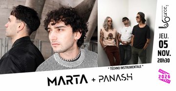 MARTA + Panash en 1ère partie