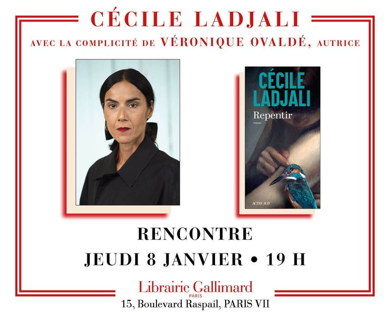 Cécile Ladjali présente « Repentir » avec la complicité de Véronique Ovaldé