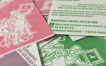 Initiation à la sérigraphie