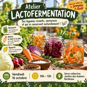 Atelier lactofermentation