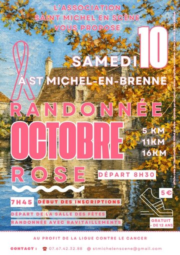 Randonnée pédestre Octobre Rose