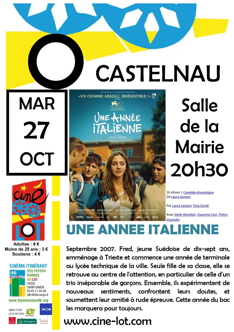Ciné-Lot : "Une année italienne"